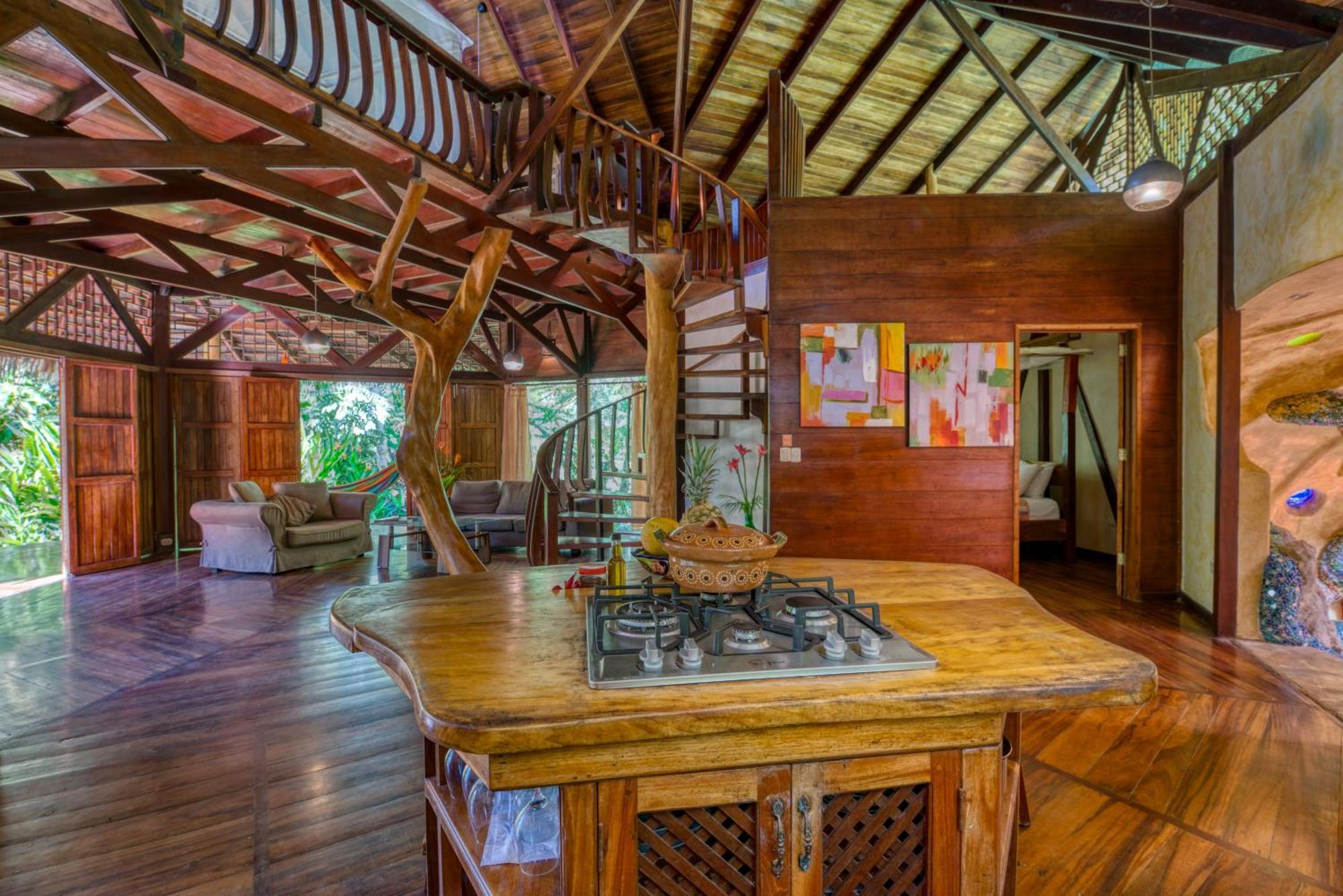 Tree House Beachfront Lodge Puerto Viejo de Talamanca Eksteriør bilde